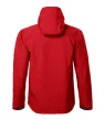 Malfini Nano - Nanotex® felületi kezeléses, kapucnis, vékony softshell férfi kabát - Piros - XL