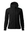 Malfini Nano - Nanotex® felületi kezeléses, kapucnis, vékony softshell női kabát - Fekete - XS