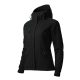 Malfini Nano - Nanotex® felületi kezeléses, kapucnis, különleges softshell női kabát - Fekete - M