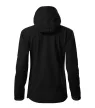 Malfini Nano - Nanotex® felületi kezeléses, kapucnis, vékony softshell női kabát - Fekete - 2XL