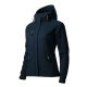 Malfini Nano - Nanotex® felületi kezeléses, kapucnis, különleges softshell női kabát - Tengerészkék - M