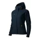 Malfini Nano - Nanotex® felületi kezeléses, kapucnis, vékony softshell női kabát - Tengerészkék - XL