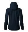 Malfini Nano - Nanotex® felületi kezeléses, kapucnis, vékony softshell női kabát - Tengerészkék - XL