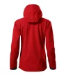 Malfini Nano - Nanotex® felületi kezeléses, kapucnis, vékony softshell női kabát - Piros - 2XL