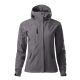 Malfini Nano - Nanotex® felületi kezeléses, kapucnis, különleges softshell női kabát - Acélszürke - M
