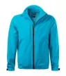 Malfini Pacific - 3 az 1-ben multifunkcionális, vékony, kapucnis férfi kabát - Türkiz - S