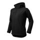 Malfini Performance - eltávolítható kapucnis, softshell gyerek kabát - Fekete - 122 cm/6 éves