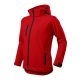 Malfini Performance - eltávolítható kapucnis, softshell gyerek kabát - Piros - 122 cm/6 éves