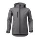 Malfini Performance - eltávolítható kapucnis, softshell gyerek kabát - Acélszürke - 122 cm/6 éves