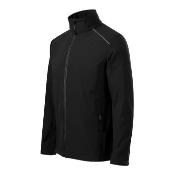   Malfini Valley - Fényvisszaverő elemekkel ellátott, 3-régetű vékony softshell férfi kabát - Fekete - M