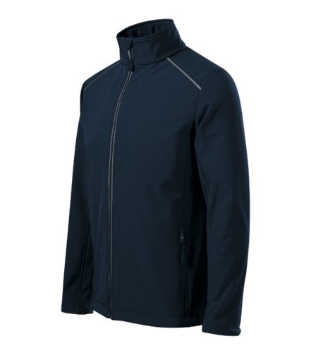 Malfini Valley - Fényvisszaverő elemekkel ellátott, 3-régetű softshell férfi kabát - Tengerészkék - S