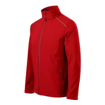   Malfini Valley - Fényvisszaverő elemekkel ellátott, 3-régetű vékony softshell férfi kabát - Piros - XL