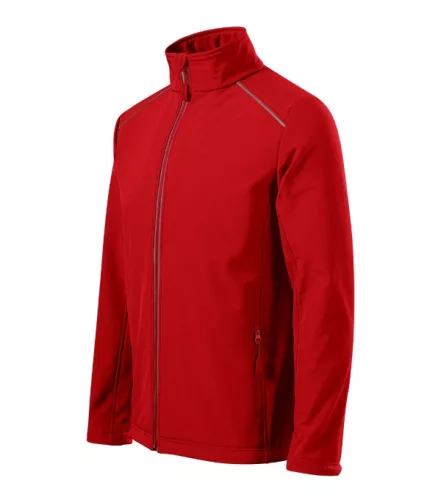 Malfini Valley - Fényvisszaverő elemekkel ellátott, 3-régetű vékony softshell férfi kabát - Piros - XL