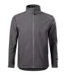 Malfini Valley - Fényvisszaverő elemekkel ellátott, 3-régetű vékony softshell férfi kabát - Acélszürke - 3XL