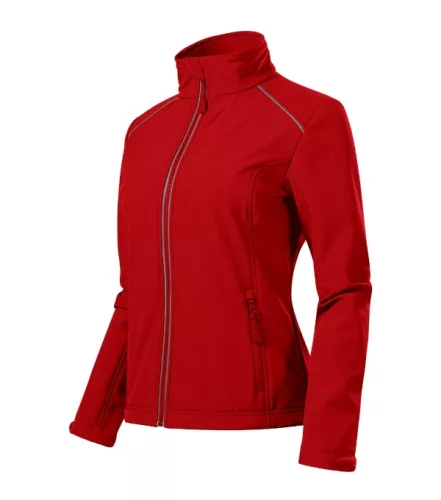 Malfini Valley - Fényvisszaverő elemekkel ellátott, 3-régetű vékony softshell női kabát - Piros - XL