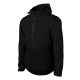 Malfini Rainbow - Könnyű, vízálló anyagú, levehető kapucnis férfi jacket - Fekete - XL