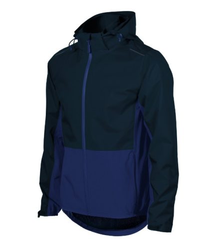 Malfini Rainbow - Könnyű, vízálló anyagú, levehető kapucnis férfi jacket - Tengerészkék - S