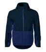 Malfini Rainbow - Vékony, könnyű, vízálló anyagú, levehető kapucnis férfi jacket - Tengerészkék - L