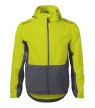 Malfini Rainbow - Vékony, könnyű, vízálló anyagú, levehető kapucnis férfi jacket - Neon sárga - XL