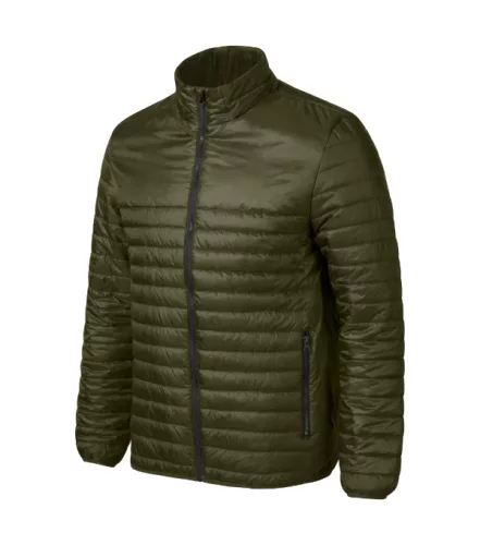 Malfini Phantom - Steppelt, könnyű vékony anyagú, műanyag cipzáras férfi jacket - Military - M