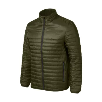   Malfini Phantom - Steppelt, könnyű vékony anyagú, műanyag cipzáras férfi jacket - Military - XL
