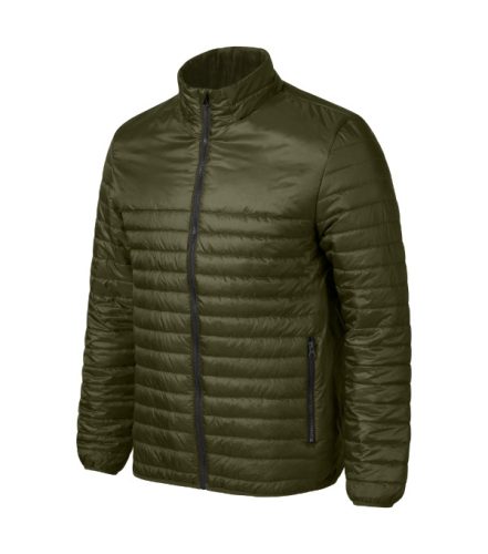 Malfini Phantom - Steppelt, könnyű anyagú, műanyag cipzáras férfi jacket - Military - 2XL