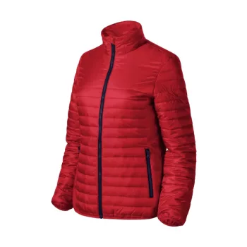   Malfini Phantom - Steppelt, könnyű vékony anyagú, műanyag cipzáras női jacket - Piros - M
