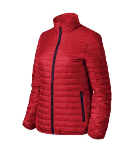 Malfini Phantom - Steppelt, könnyű vékony anyagú, műanyag cipzáras női jacket - Piros - XL