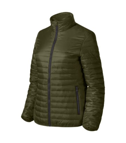Malfini Phantom - Steppelt, könnyű anyagú, műanyag cipzáras női jacket - Military - XS