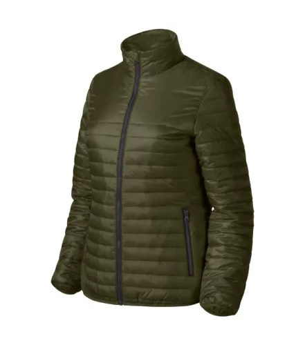 Malfini Phantom - Steppelt, könnyű vékony anyagú, műanyag cipzáras női jacket - Military - M