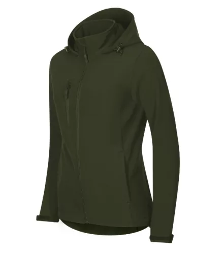 Malfini Trail - 2-régetű softshell női kabát - Military - XL