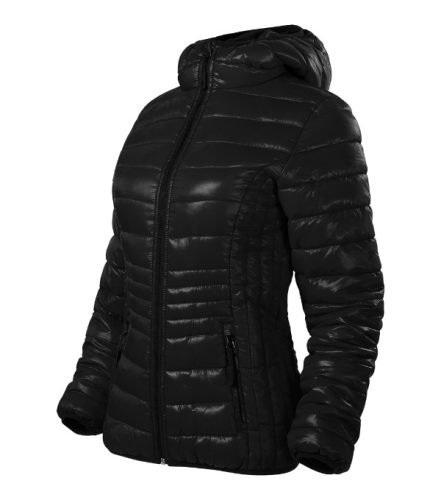 Malfini Premium Everest - Steppelt, könnyű, meleg anyagú, karcsúsított női kabát - Fekete - XS