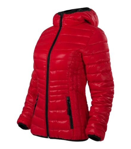 Malfini Premium Everest - Steppelt, könnyű, meleg anyagú, karcsúsított női kabát - F1 piros - XS
