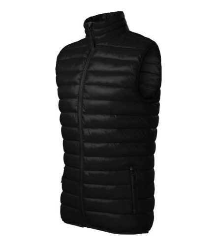 Malfini Premium Everest - Steppelt, könnyű, meleg anyagú férfi mellény - Fekete - XL