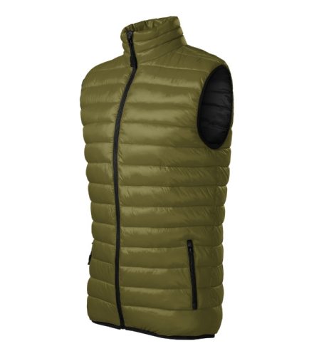 Malfini Premium Everest - Steppelt, könnyű, meleg anyagú férfi mellény - Avokádózöld - S