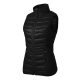 Malfini Premium Everest - Steppelt, könnyű, meleg anyagú, karcsúsított női mellény - Fekete - 2XL