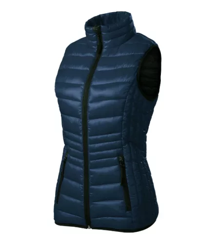 Malfini Premium Everest - Steppelt, könnyű anyagú, karcsúsított női mellény - Tengerészkék - 2XL