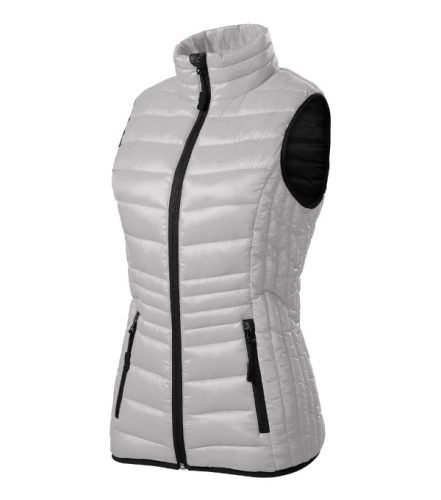 Malfini Premium Everest - Steppelt, könnyű, meleg anyagú, karcsúsított női mellény - Ezüstszürke - XS
