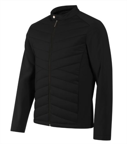 Malfini Premium Cross - Steppelt és softshell anyag kombinációjából készült hibrid férfi kabát - Fekete - L