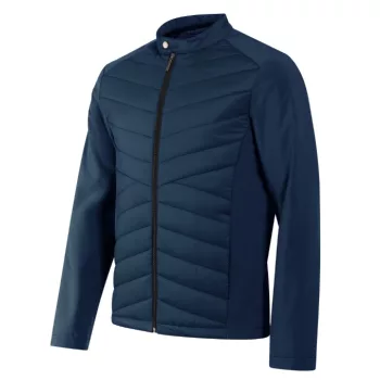   Malfini Premium Cross - Steppelt és softshell anyag kombinációjából készült hibrid férfi kabát - Tengerészkék - M
