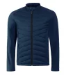 Malfini Premium Cross - Steppelt és softshell anyag kombinációjából készült hibrid férfi kabát - Tengerészkék - 2XL