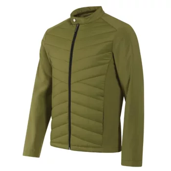   Malfini Premium Cross - Steppelt és softshell anyag kombinációjából készült hibrid férfi kabát - Avokádózöld - L