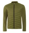 Malfini Premium Cross - Steppelt és softshell anyag kombinációjából készült hibrid férfi kabát - Avokádózöld - 2XL