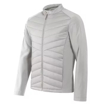   Malfini Premium Cross - Steppelt és softshell anyag kombinációjából készült hibrid férfi kabát - Ezüstszürke - M