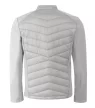Malfini Premium Cross - Steppelt és softshell anyag kombinációjából készült hibrid férfi kabát - Ezüstszürke - XL