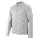 Malfini Premium Cross - Steppelt és softshell anyag kombinációjából készült hibrid férfi kabát - Ezüstszürke - 2XL