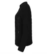 Malfini Premium Cross - Karcsúsított, steppelt és softshell anyag kombinációjából készült hibrid női kabát - Fekete - M