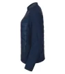 Malfini Premium Cross - Karcsúsított, steppelt és softshell anyag kombinációjából készült hibrid női kabát - Tengerészkék - XL