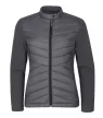 Malfini Premium Cross - Karcsúsított, steppelt és softshell anyag kombinációjából készült hibrid női kabát - Világos anthracit - S