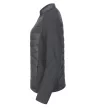 Malfini Premium Cross - Karcsúsított, steppelt és softshell anyag kombinációjából készült hibrid női kabát - Világos anthracit - XL